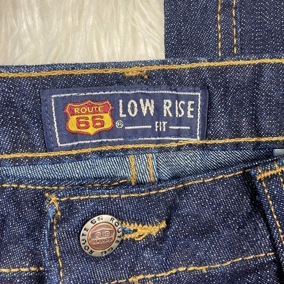 Route 66 Dark Wash Flare Denim Jeans - Picture 4 of 7
